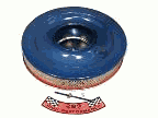 1966-1973 Air Cleaner OEM chrome Blue Base