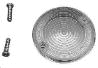 1965-1968 Back Up Light Lens left or right