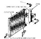1971-1973 Air Conditioning Condenser