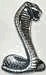 Cobra Snake Emblem Concave, stick on