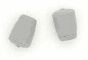 1965-1973 Sunvisor Tips 2 rubber