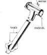 1965-1967 Air Cleaner Heat Shroud Tube 260, 289 with Closed style Air Cleaner