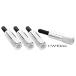 CHROME FORD SCRIPT SB VALVE CVR BOL 1/4" 20 EXC. FE SET OF 4