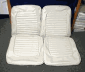 1964-1965 Standard Supreme Coupe Interior Upholstery Kit Color White