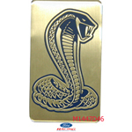 COBRA INTAKE PLAQUE High Quality Embossed Cobra Snake