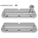 1986-1993 86-93 FORD RACING CHROME VALVE COVERS