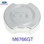 1986-2004 05 FORD "GT" BILLET OIL CAP: FITS MOST 86-04 MUSTANGS, CHROME PLATED