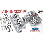 1987-1993 POLISHED COBRA MANIFOLD KIT: NCLUDES UPPER PLENUM, LOWER 5.0 MANIFOLD, AND 3 GASKETS