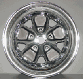 1964-1973 Wheel 15x8 Magnum 500 kit Centers Lugs