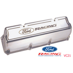 FORD RACING ALUMINUM VALVE COVERS Chrome 4'' TALL BOSS 302 351C