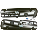 VALVE COVER 289,302,351w Black Wrinkle Mustang