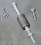 1968-1970 Alternator Mounting Bolt with Gold Spacers