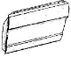 1964-1966 Door Skin right
