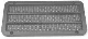 1964-1966 Door Radio Speaker Grille Black