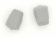 1965-1973 Sunvisor Tips 2 rubber