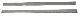 1964-1966 Kick Panel Carpet Molding Pony